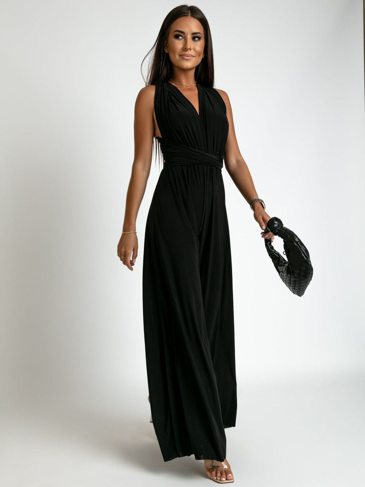 Damen Jumpsuit Viskose Festlich Elegant
