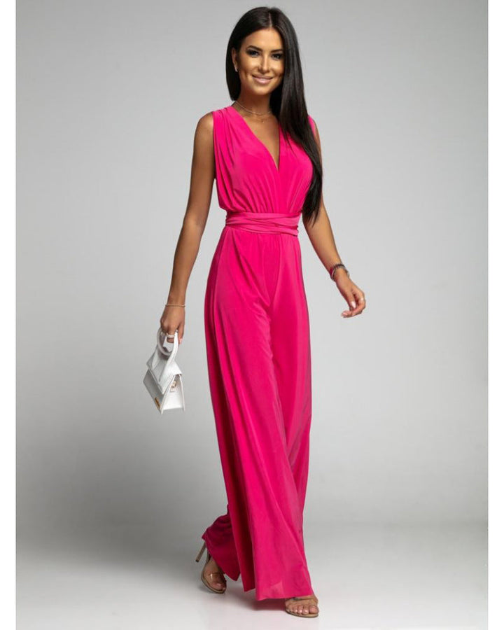 Damen Jumpsuit Viskose Festlich Elegant